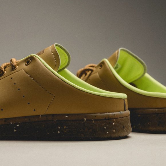 Brand New UNISEX Adidas Stan Smith Plant and Grow Mules - Picture 4 of 15